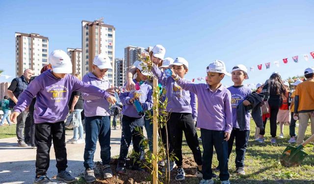 Mersin’de 30 dönümlük ’Defne Koruluğu’ oluşturuluyor