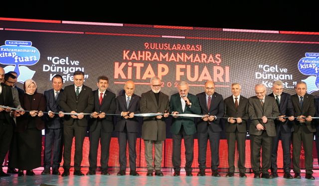 AK Parti Grup Başkanvekili Yenişehirlioğlu 9. Uluslararası Kahramanmaraş Kitap Fuarı'na katıldı