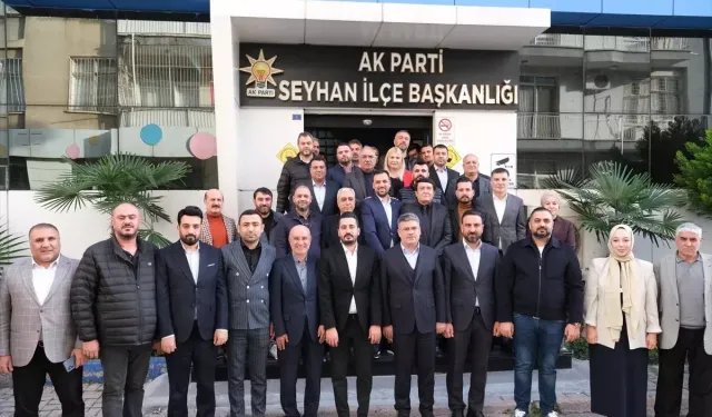 AK Parti Seyhan İlçe Başkanı İbrahim Gökçedağ görevine başladı