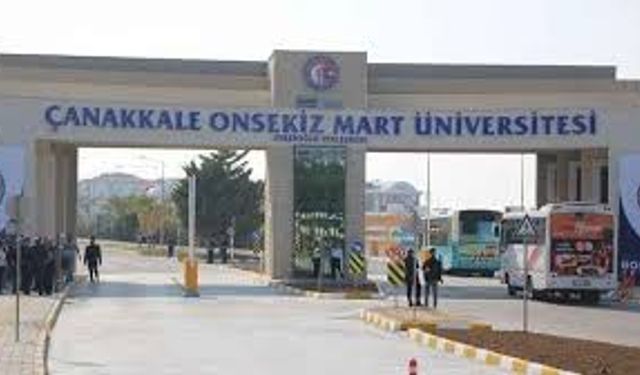 Çanakkale Onsekiz Mart Üniversitesi Öğretim Üyesi Alacak