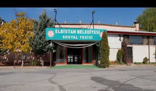 Elbistan Belediyesi Sosyal Tesislerde Vatandaşların İhtiyaçlarını Karşıladı