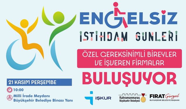 Büyükşehir’den Bir Yenilik Daha; Engelsiz İstihdam Günleri Başlıyor!