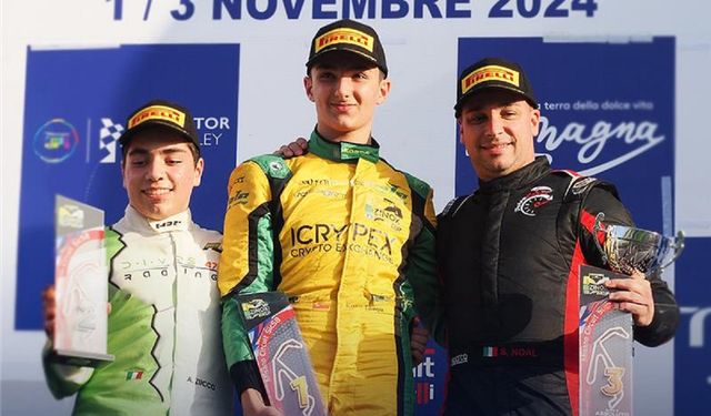 Genç Formula 4 Sürücüsü Emir Tanju Formula Kupası’nda Şampiyon Oldu