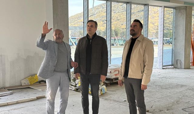 Milletvekili Kurt Ticaret ve Sanayi Odası Başkanı Erdoğan’ın Yeni İş Yerini Ziyaret Etti