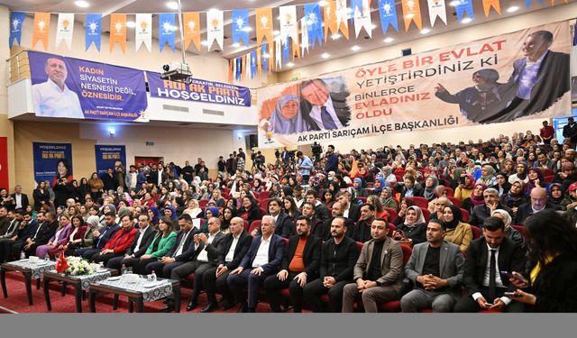 AK Parti Sözcüsü Ömer Çelik, Adana'da konuştu