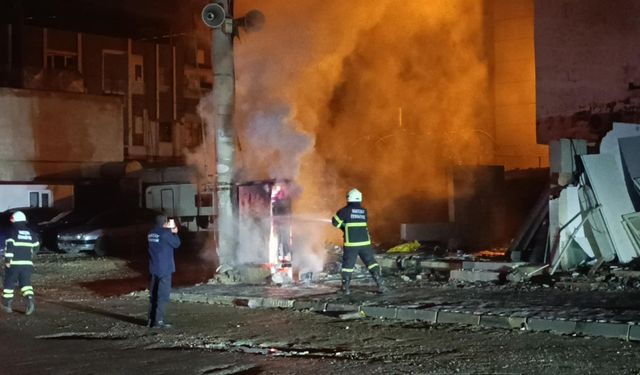 Hatay'da trafoda çıkan yangın söndürüldü