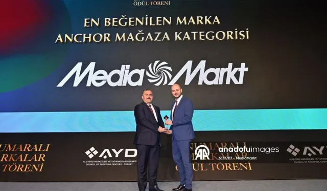 MediaMarkt'a "En Beğenilen Mağaza" ödülü verildi