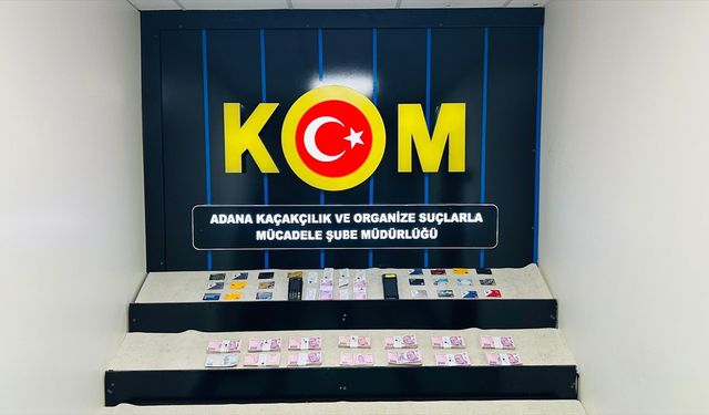 Adana'da tefecilik operasyonunda 2 zanlı yakalandı