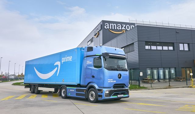 Amazon, bugüne kadarki en büyük elektrikli ağır kamyon siparişini verdi