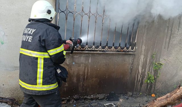 Hatay'da evde çıkan yangın söndürüldü