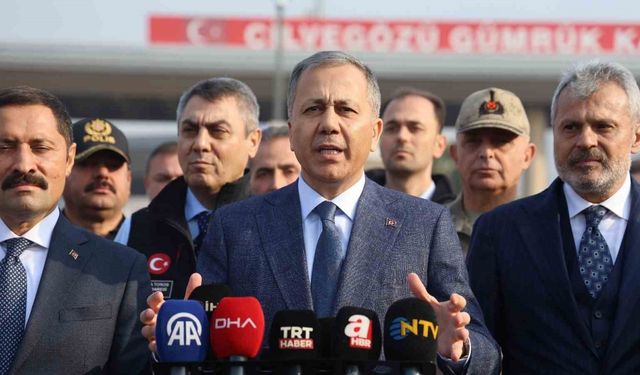 Bakan Yerlikaya: "Son bir ayda 52 bin 622 Suriyeli ülkesine dönüş yaptı"