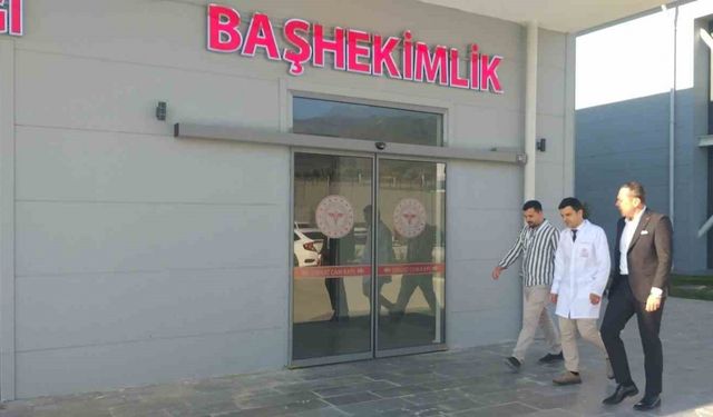 Erzin devlet hastanesi hasta kabulüne başladı