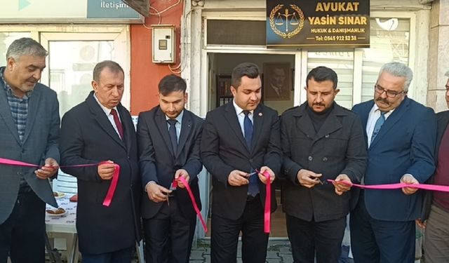 Saimbeyli'de hukuk bürosu açıldı