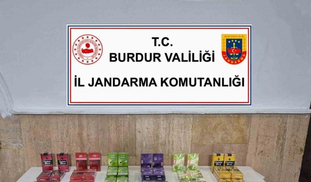 Burdur’da kaçakçılık ve uyuşturucu operasyonları: 2 tutuklama