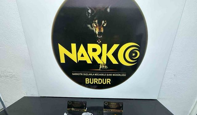 Burdur’da uyuşturucu operasyonunda 5 şüpheli yakalandı