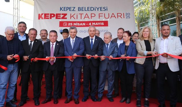 6. Kepez Kitap Fuarı açıldı