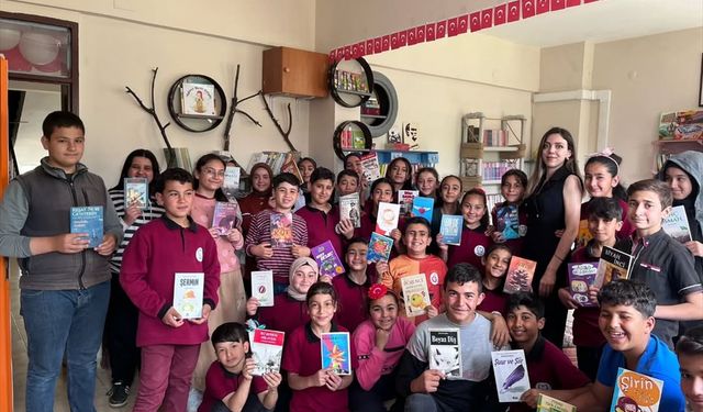 Belen'de hayırseverlerin katkısıyla yaptırılan kütüphane açıldı