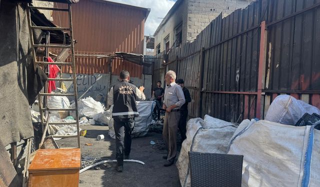 Hatay'da hurdacılara denetim yapıldı