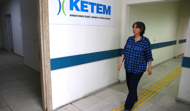 Komşu tavsiyesiyle sağlık taraması yaptıran kadın erken teşhisle kanseri yendi