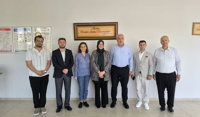 Yeşilay Genel Sekreter Yardımcısı Büke'den Yeşilay Hatay Şubesine ziyaret
