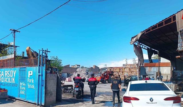 İskenderun’da hurdacılar denetlendi