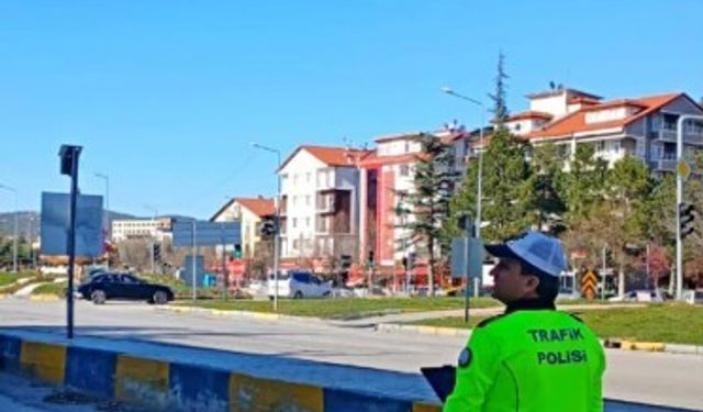 Isparta’da dron destekli trafik denetiminde 9 araca ceza