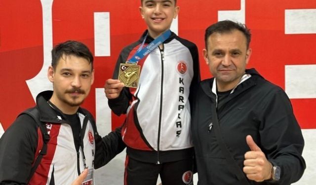 Ispartalı Ali Emir Çelik, Türkiye şampiyonu olarak milli takıma seçildi