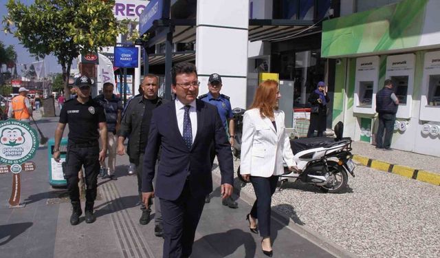 Kaymakam Şahin tütün denetimine katıldı