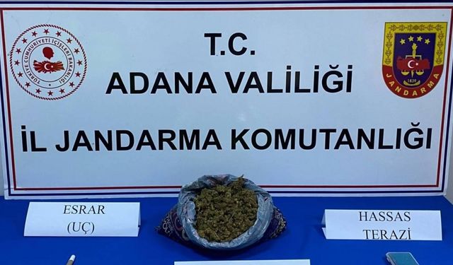 Pozantı’da uyuşturucu taciri 2 şüpheli yakalandı