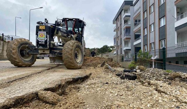 Tarsus Belediyesinden yağış sonrası hızlı müdahale