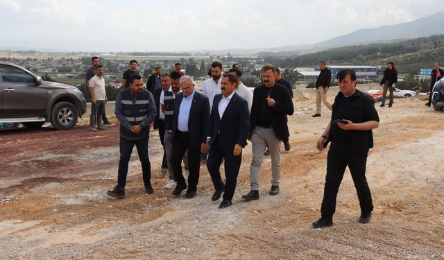 İçişleri Bakan Yardımcısı Karaloğlu, Hatay'da ziyaret ve incelemelerde bulundu