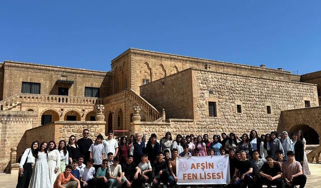 Afşin Fen Lisesi Öğrencilerinden Tarih ve Kültür Dolu Bir Gezi
