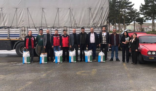 Afşin’de Üreticiye Tohum Desteği Sağlandı