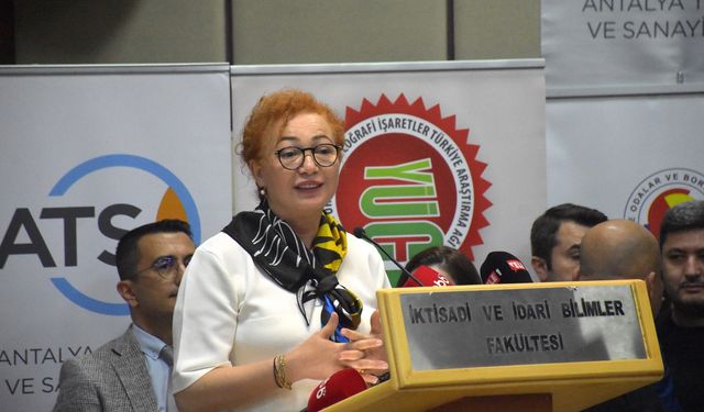 Antalya'da coğrafi işaretler zirvesi düzenlendi