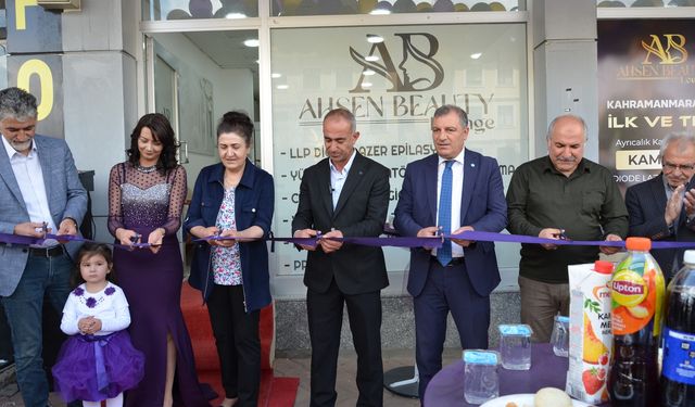 Ahsen Beauty Lounge Afşin’de Hizmete Açıldı