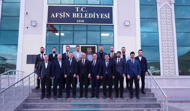 AK Parti İl Başkanı Burak Gül’den Afşin’e Ziyaret