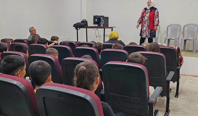 Andırın'da Öğrencilere Gıda Güvenliği ve İsraf Eğitimi Düzenlendi