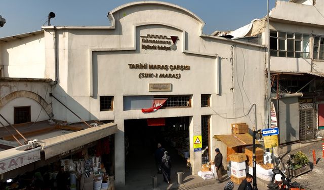 Bakan Kurum, Restorasyonu Süren Tarihi Kapalı Çarşı'nın Görüntülerini Paylaştı