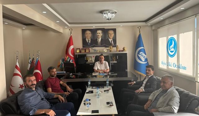 Başkan Çeleğen’den, Başkan Taşkale’ye Ziyaret