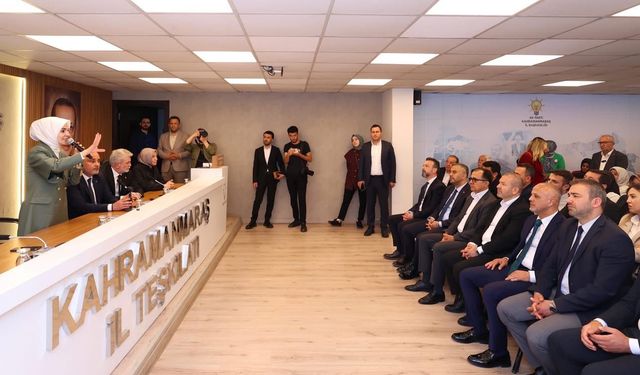 Başkan Kıraç, Kahramanmaraş'ta İl Değerlendirme Toplantısına Katıldı