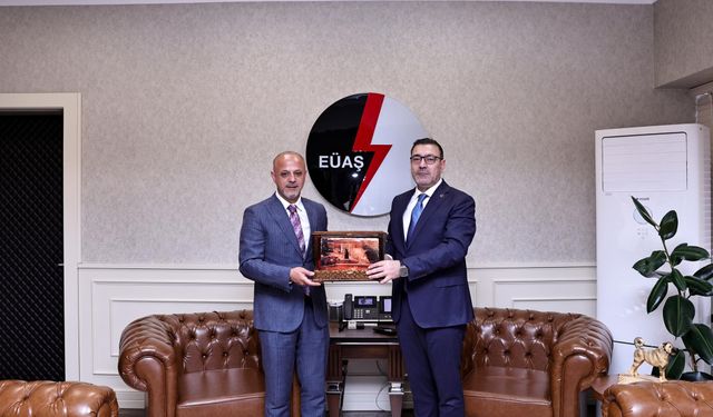 Başkan Kıraç’tan EÜAŞ Genel Müdürü Zafer Benli’ye Ziyaret