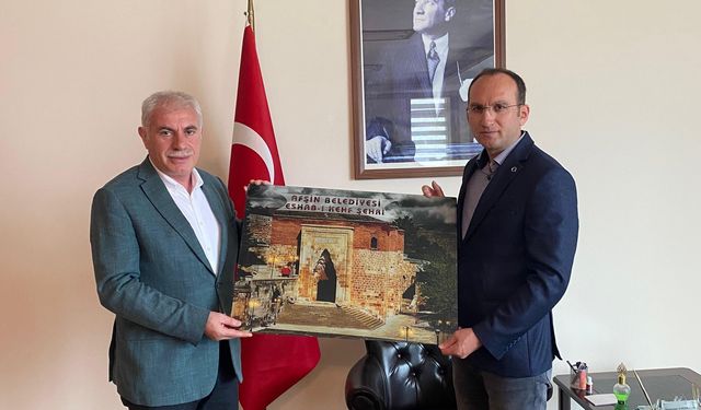 Bayburt Belediye Başkanı Memiş’ten Kaymakam Sarıdoğan’a Ziyaret