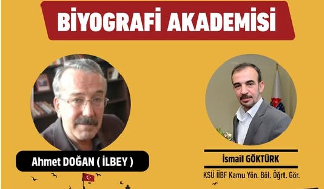 Biyografya Akademisi'nde Bu Haftanın Konuğu Belli Oldu