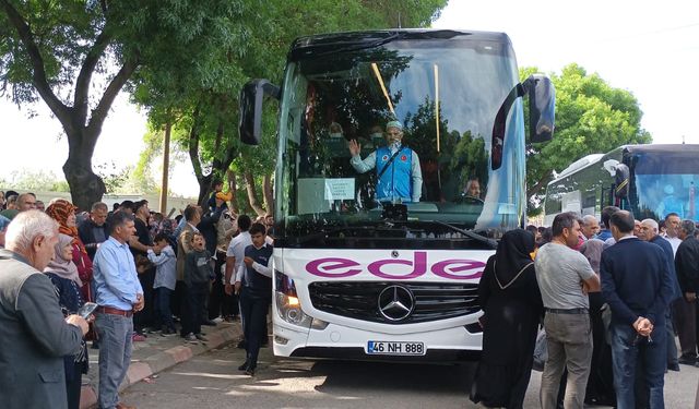 Hacı Kafileleri Kahramanmaraş’tan Dualarla Uğurlandı