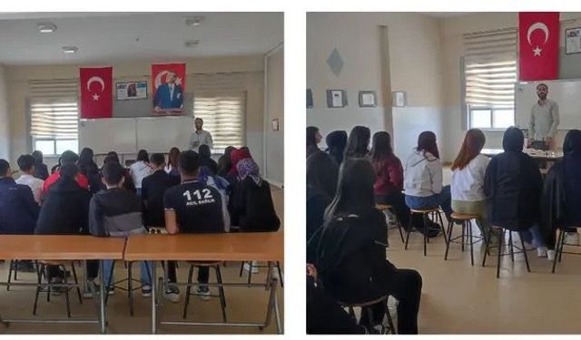 İlçe Müftülüğünden Öğrencilere Değerler Eğitimi Semineri