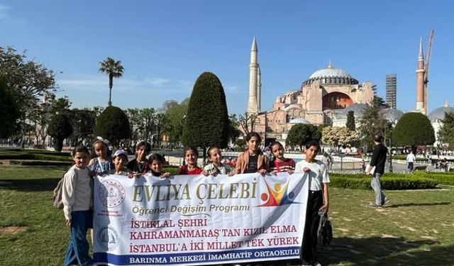 Kahramanmaraşlı Öğrenciler İstanbul’da Tarihi Gezi Deneyimi Yaşadı