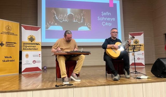 Kahramanmaraş'ta Müzik Akademisi Söyleşisi Düzenlendi