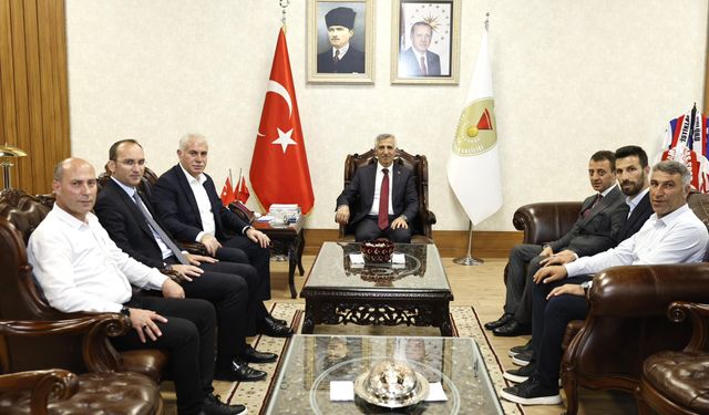 Kaymakam Sarıdoğan’dan Vali Ünlüer’e Ziyaret
