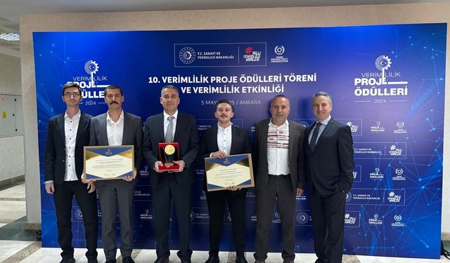 Korteks, Verimlilik Proje Ödülleri’nde “Süreç İyileştirme” Kategorisinde Birinci Oldu
