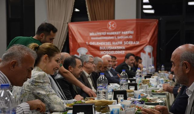 MHP Tarafından 1. Hatır Sofrası Yemeği Düzenlendi